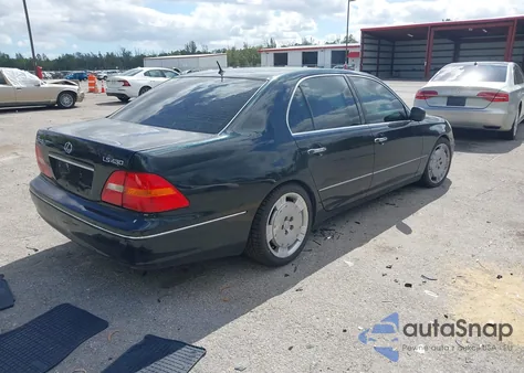 2002 Lexus Ls 430 z USA, uszkodzony, nr VIN JTHBN30F120085349